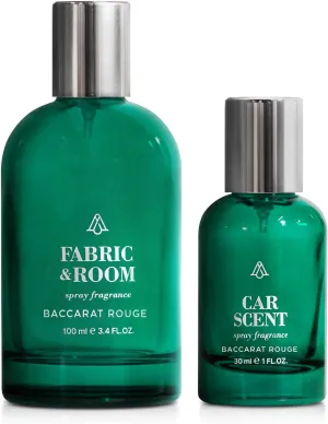 AromaPlan Natural luxurious Room Spray & Car Fragrance Kit, Inspired by Bacc. Rouge-Concentrated, Non-Toxic, Odor Eliminator & Long Lasting- Spray Air Freshener- Home,Car - 5 Star Hotel (100&30 ml)