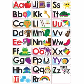 Ashley Productions ABC Picture Words Double-Sided Magnets