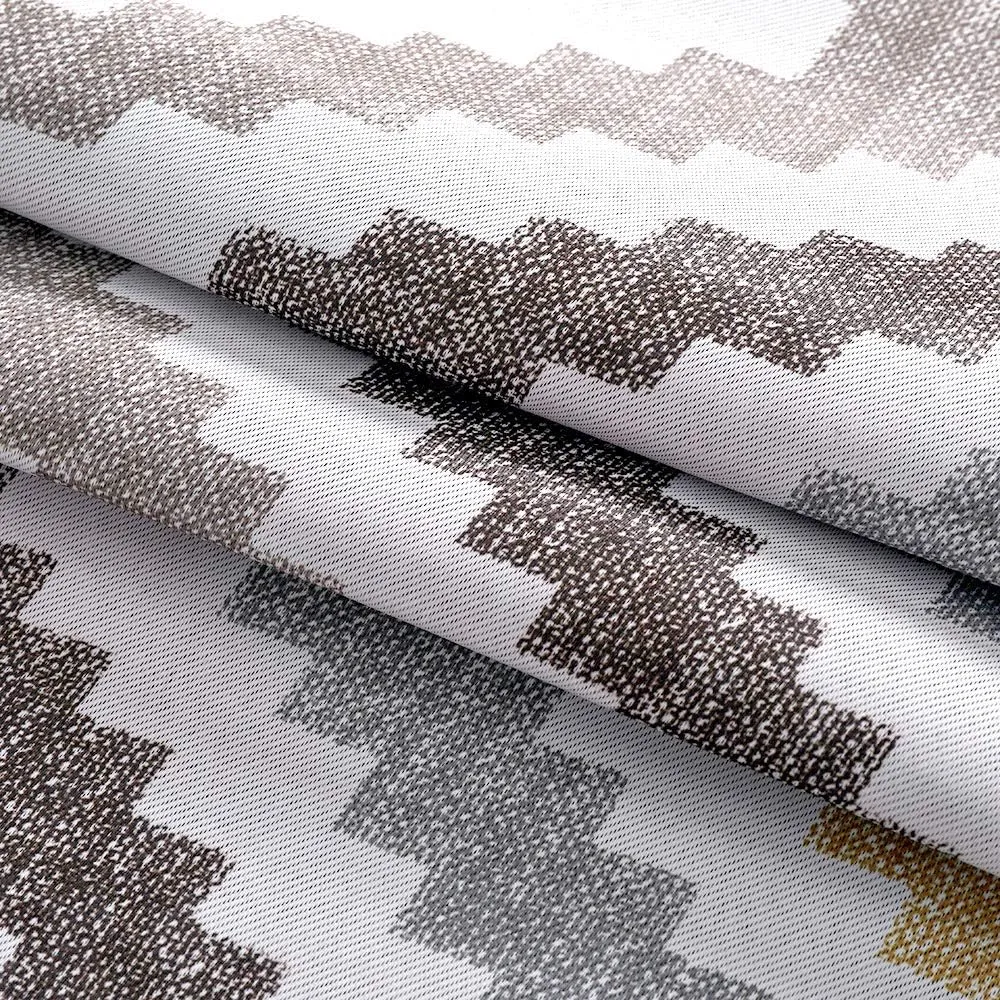 Autumn Dream Chevron Bohemian Grommet Top Bedroom Blackout Curtains Drapes for Living Room,52by63Inch,Yellow,1 Panel