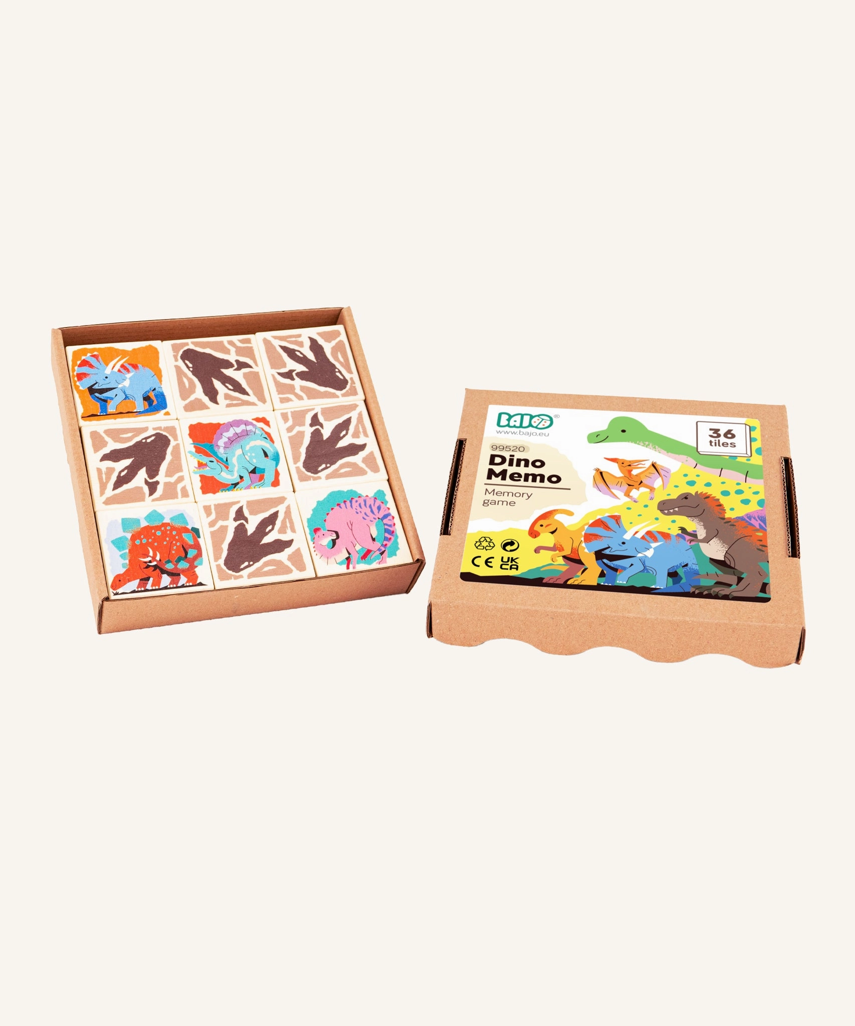Bajo Dinosaur Memory Game