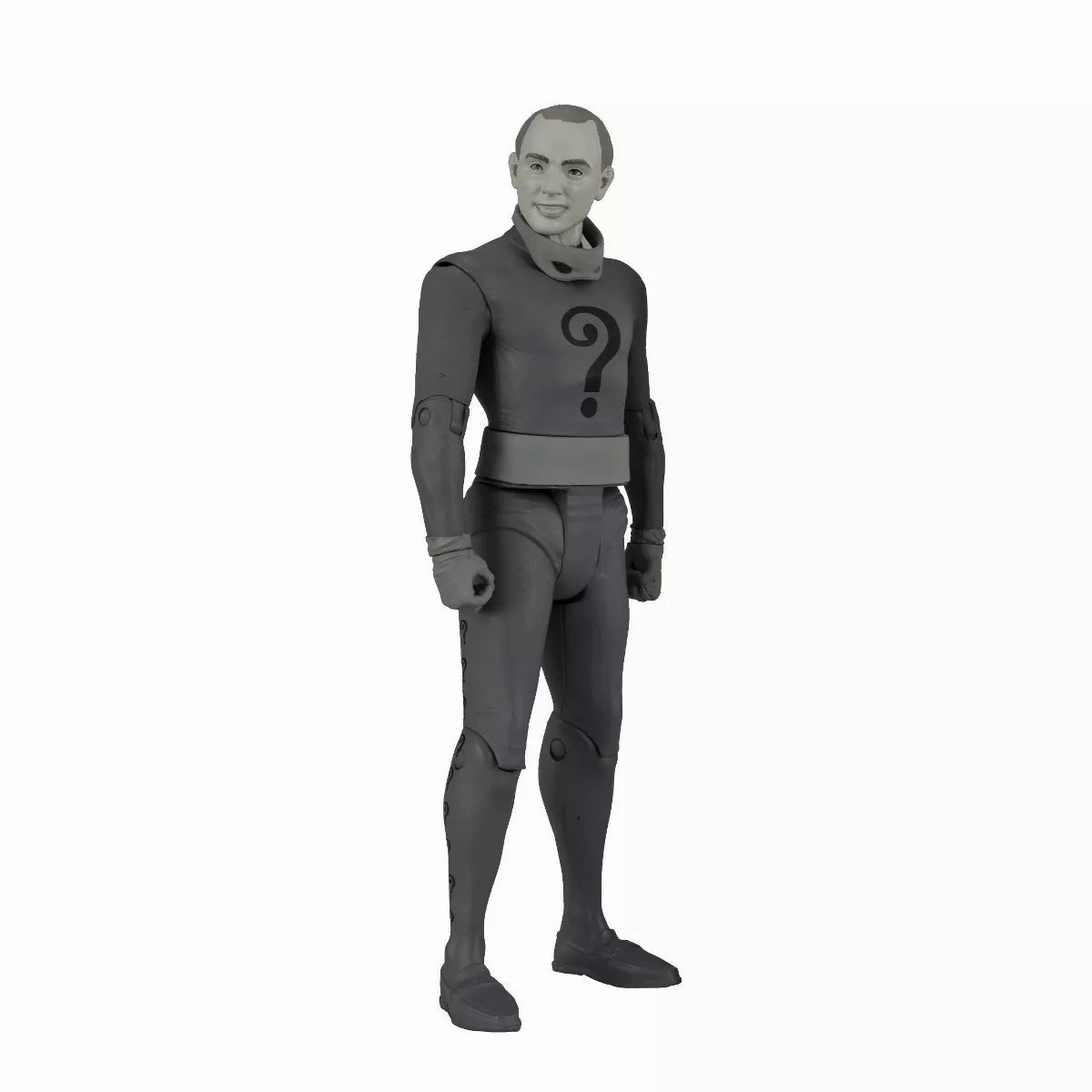 Batman 1966 Classic THE RIDDLER Black Gray White McFarlane Toys TV Series 6”