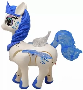 Battery Operated Unicorn Toy for Kids - Color May Vary - Assorted