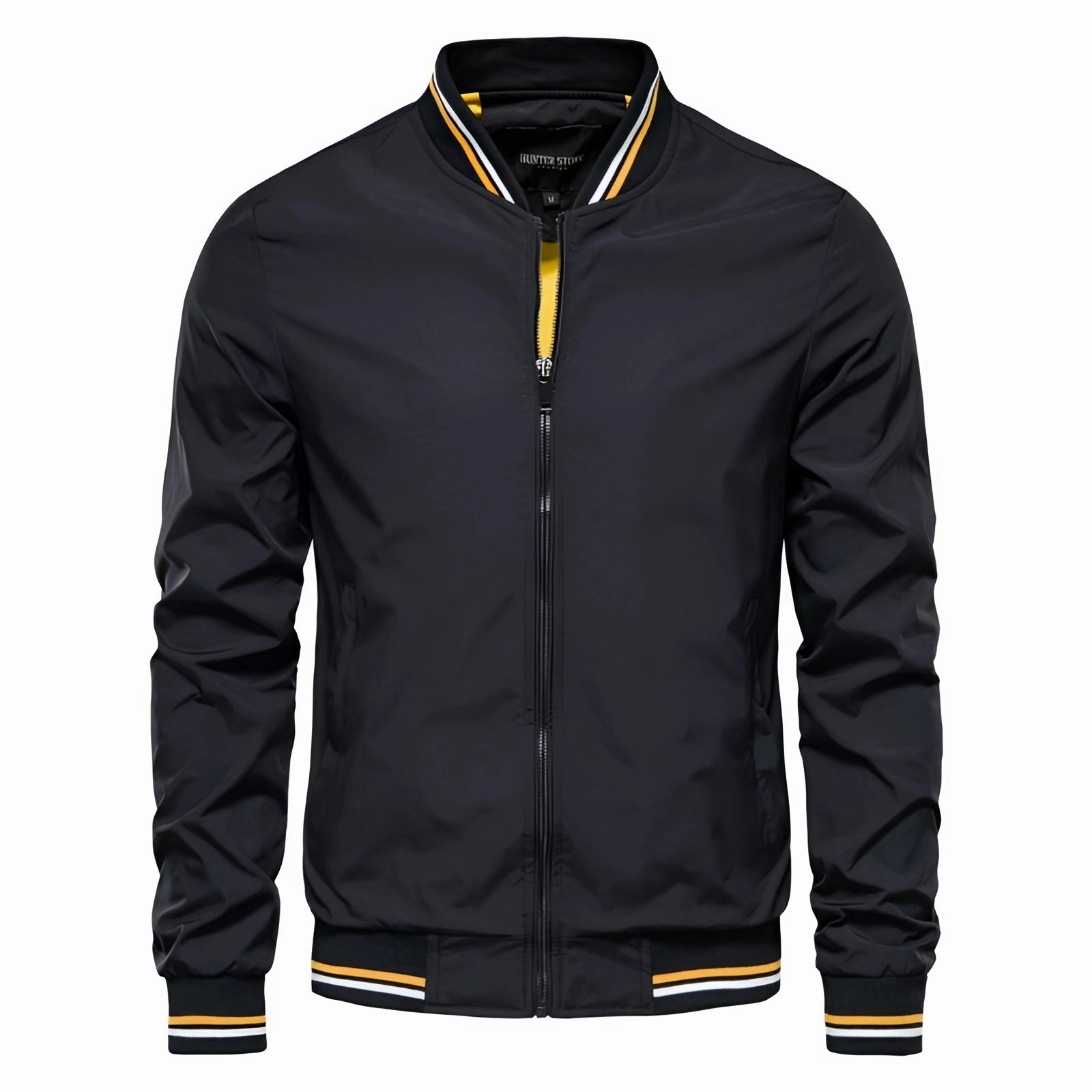 Beige Lightweight Jacket - Durable Outdoor Wear, Premium Zipper