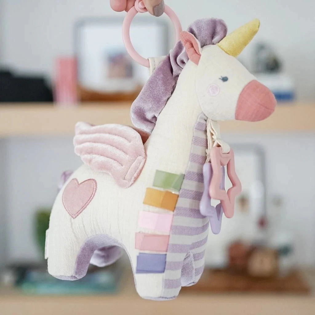 Bespoke Link & Love™ Activity Plush & Teether Toy - Pegasus