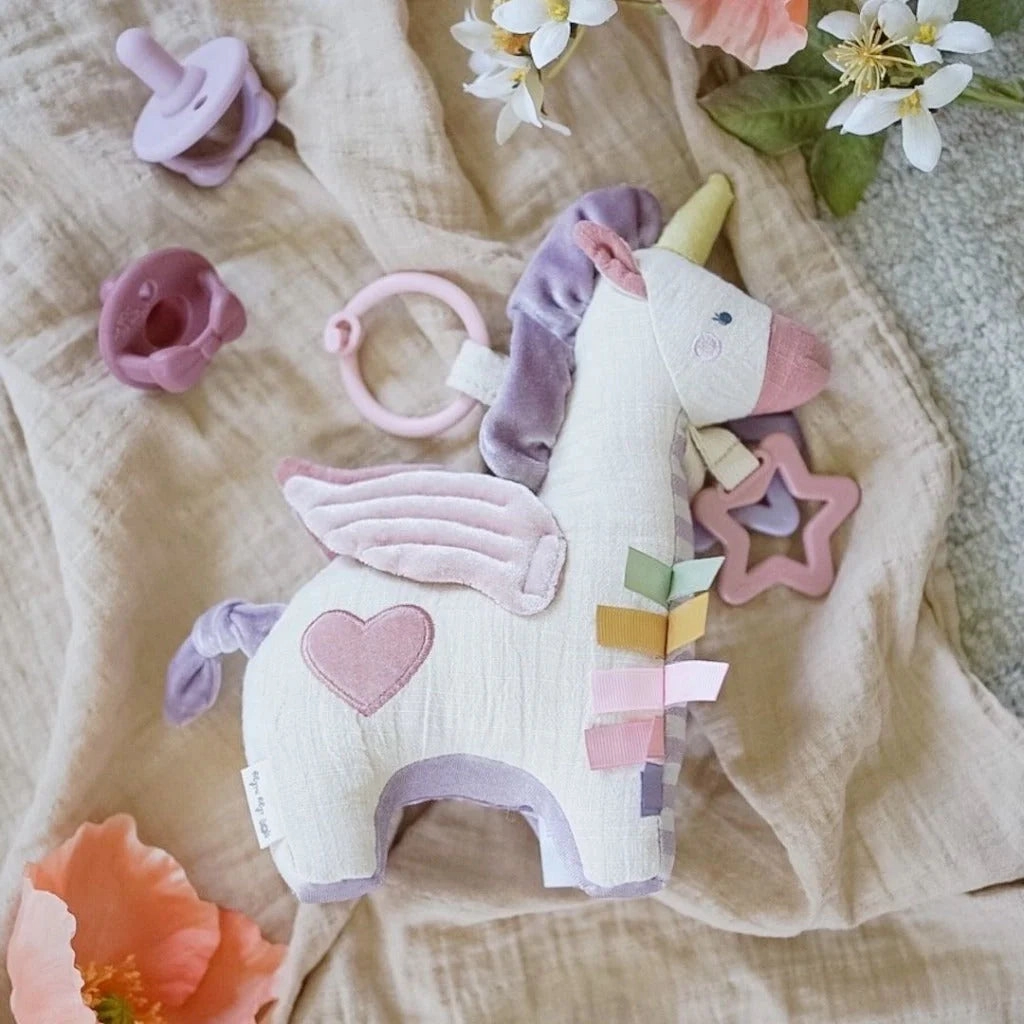 Bespoke Link & Love™ Activity Plush & Teether Toy - Pegasus
