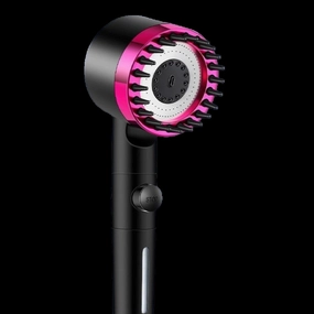 Black Pink Advanced Ionic Lightweight Travel Hair Dryer