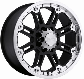 Black Rhino ROCKWELL Black Wheel (17x9"/5x127mm, 12mm offset)