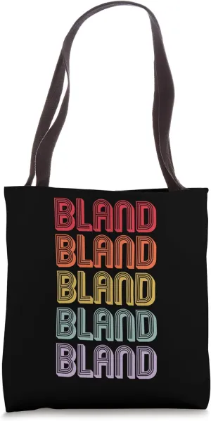 Bland Tote Bag