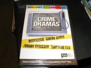 Brilliant But Cancelled - Crime Dramas (Delvecchio/ Gideon Oliver/ Johnny Staccato/ Touching Evil) [DVD]