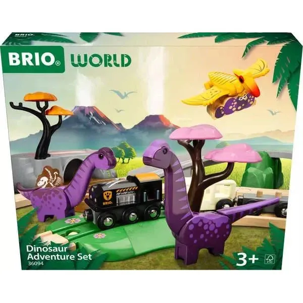 BRIO World Dinosaur Adventure Set