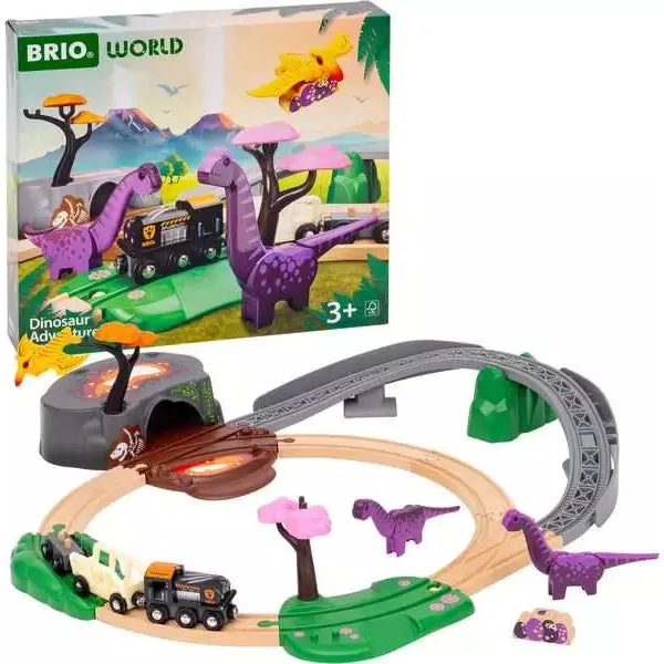 BRIO World Dinosaur Adventure Set