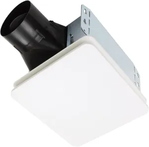 Broan-NuTone® BE6 Bathroom Exhaust Fan, 60 CFM, ENERGY STAR® Exhaust Fan 0.9 Sone