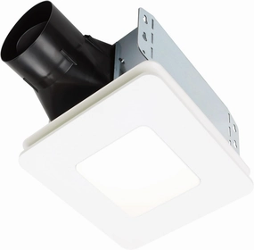 Broan-NuTone® BEL8 Bathroom Exhaust Fan w/LED Light, 80 CFM, ENERGY STAR® Exhaust Fan, 1.5 Sones