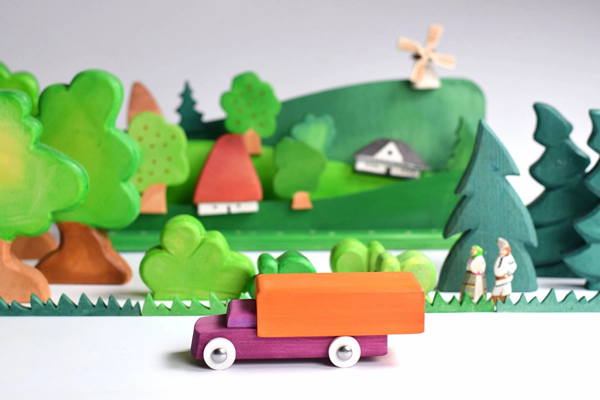 Bumbu Handmade Wooden Truck - #7
