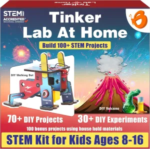 Butterfly Edufields 200  Jumbo STEM Projects Kit for Kids Age 12-14 | Engineering & Science Experiments for 8-12 Year Olds | Electronics Circuits | Best Birthday Gift for Kids Age 12-14