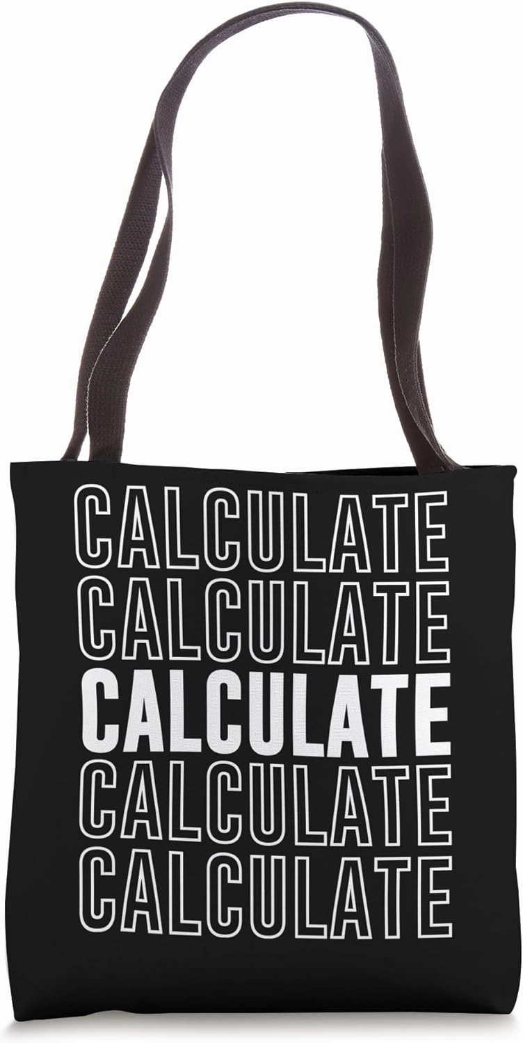 Calculate Tote Bag