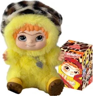 CALEMBOU Plush Doll Blind Box, 6.7'' WAKUKU Series Plush Mystery Toys, Kawaii 1 of 6 Possible Stuffed Dolls Soft Anime Plushies Christmas Birthday for Girls (Wakuku Hipster Party Series)