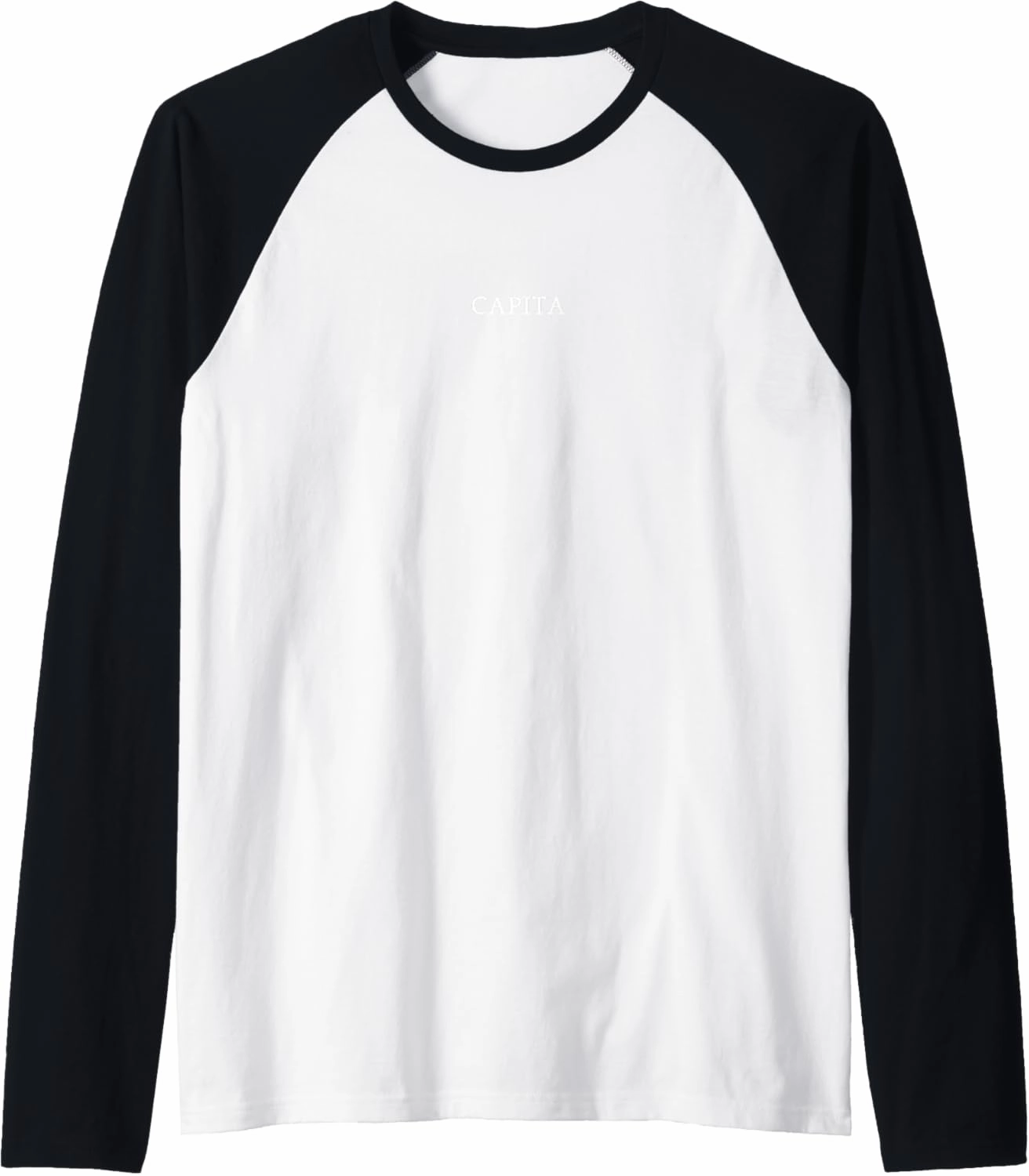 CAPITA English Word Apparel Raglan Baseball Tee