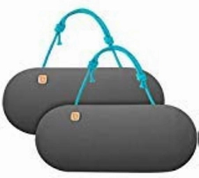 Car Air Freshener - Lasts 365  Days - No Chemicals - 100% Activated Bamboo Charcoal - No Fragrance Deodorizer, Auto Odor Eliminator - Absorb Smoke Smell [2Pk]