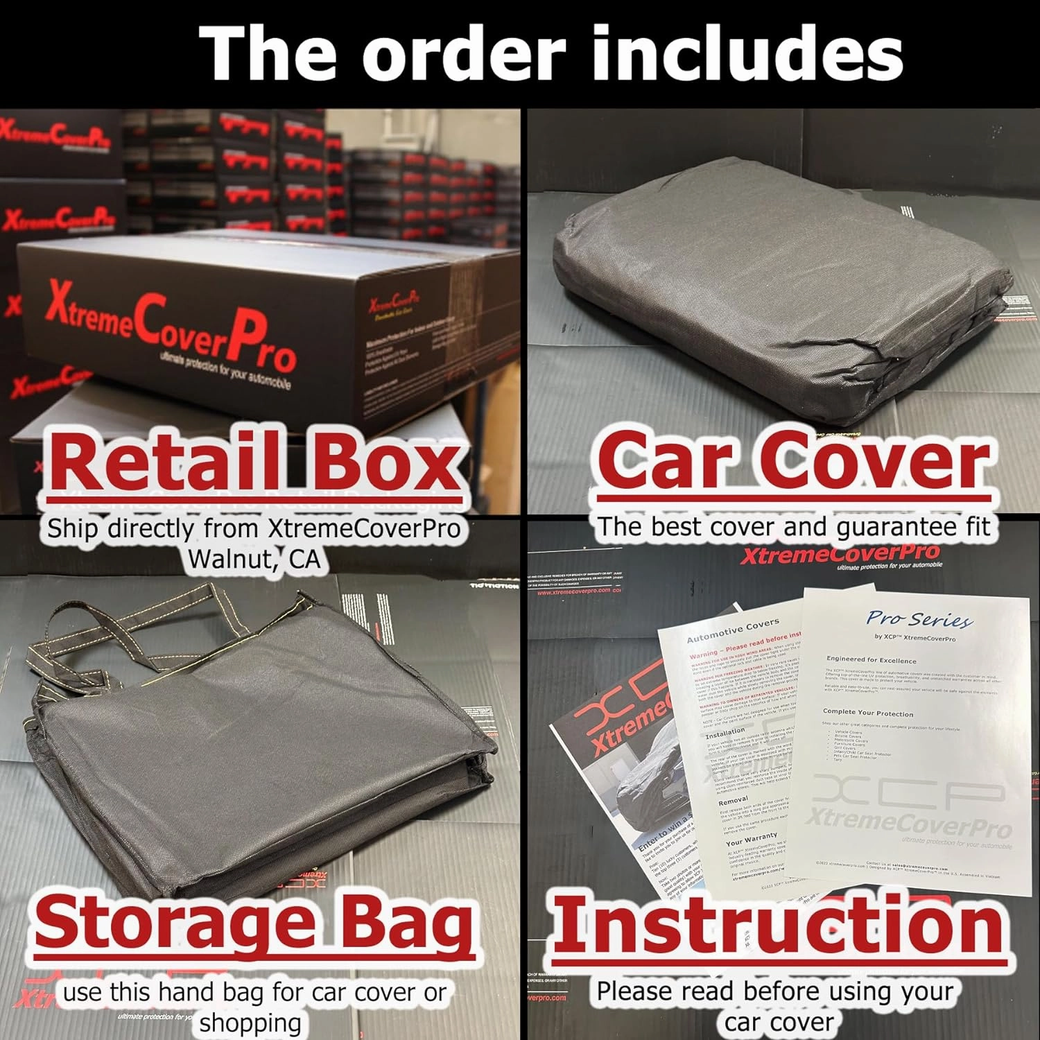 Car Cover fits 1997 1998 1999 2000 2001 2002 2003 2004 Mitsubishi Montero Sport XTREMECOVERPRO PRO Series Black