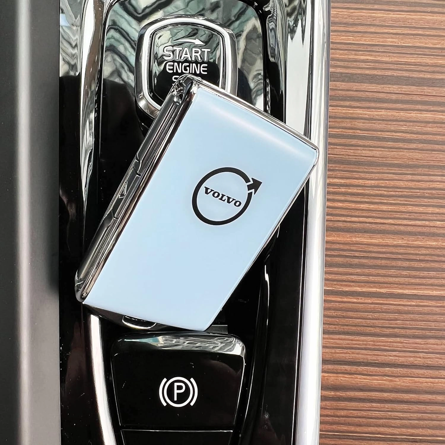Car Key Fob Cover Compatible with Volvo XC90, XC60, XC40, S60, S90, V60, V90, Polestar 1, Polestar 2, Car Key Fob Case Refit Cover