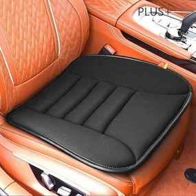 Car Seat Cushion Pad for Car Driver Seat Office Chair Home Use Memory Foam Seat Cushion(Upgrade 5 cm, A Black)…