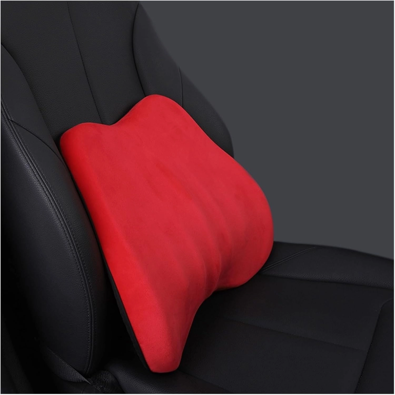 Car Seat Headrest Pillow Auto Neck Rest Head Full Support Slow Rebound Breathable Guard Lumbar Pillow Compatible with Car Accessories(1pcs back pillow-01), aQuFengGan234