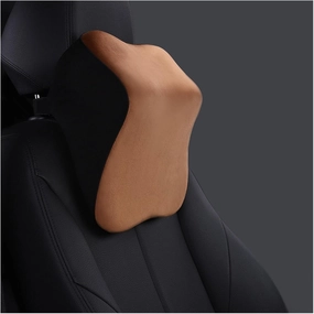 Car Seat Headrest Pillow Auto Neck Rest Head Full Support Slow Rebound Breathable Guard Lumbar Pillow Compatible with Car Accessories(1pcs neck pillow), aQuFengGan234