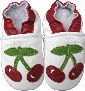 Carozoo Boys Girls Slippers Leather Soft Sole Indoor Shoes Socks Car Truck Dragon Shark Flowers 6-7 Years and 7-8 Years
