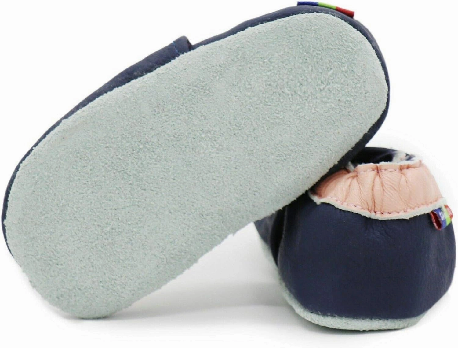 Carozoo Boys Girls Slippers Leather Soft Sole Indoor Shoes Socks Car Truck Dragon Shark Flowers 6-7 Years and 7-8 Years