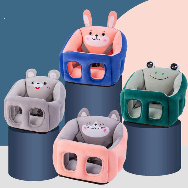 Cartoon Portable Baby Dining Chair - Multifunctional Baby Support Seat
