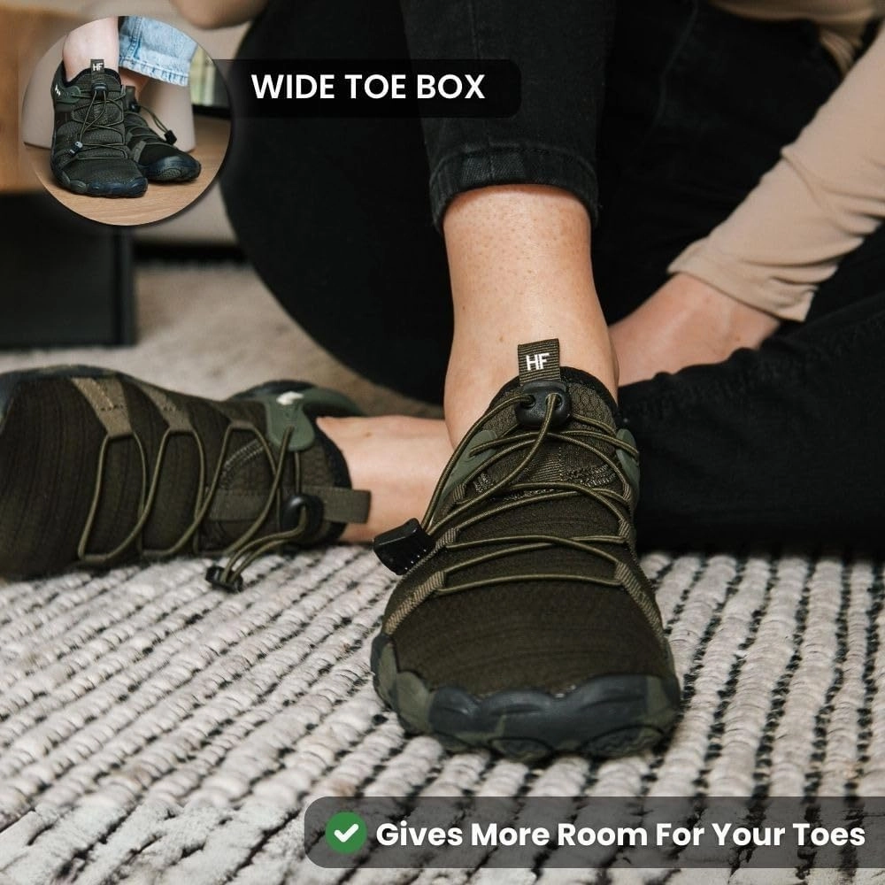 Caspian Adventure HF - Outdoor Non - Slip Barefoot Shoes, Wide Toe Box, Lightweight and Breathable Quick Dry Daily Footwear Unisex