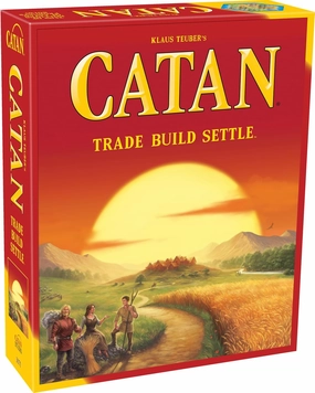 CATAN Board Game - Embark on a Journey of Discovery and Trade! Civilization Building Strategy Game, Family Game for Kids & Adults, Ages 10 , 3-4 Players, 60-90 Minute Playtime, Made by CATAN Studio