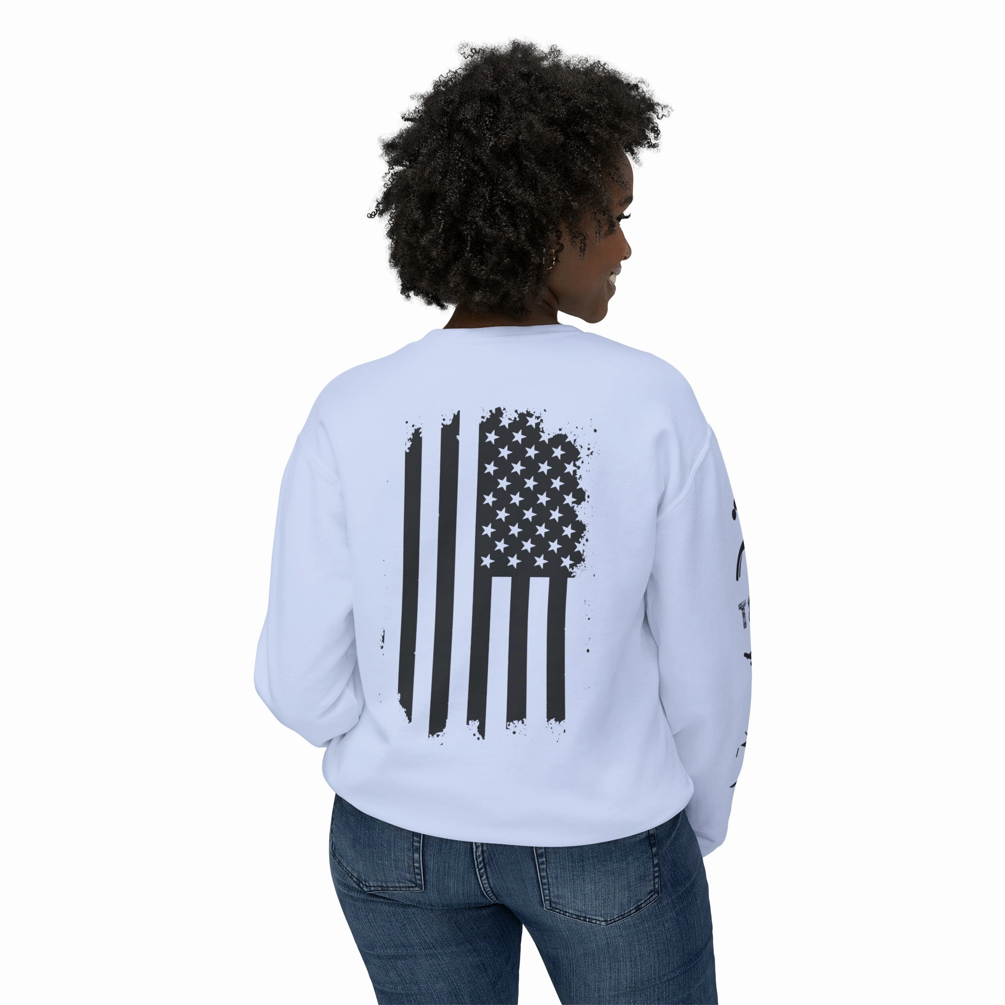 Chalklife - Trampoline & Tumbling Events Unisex Lightweight Crewneck Sweatshirt