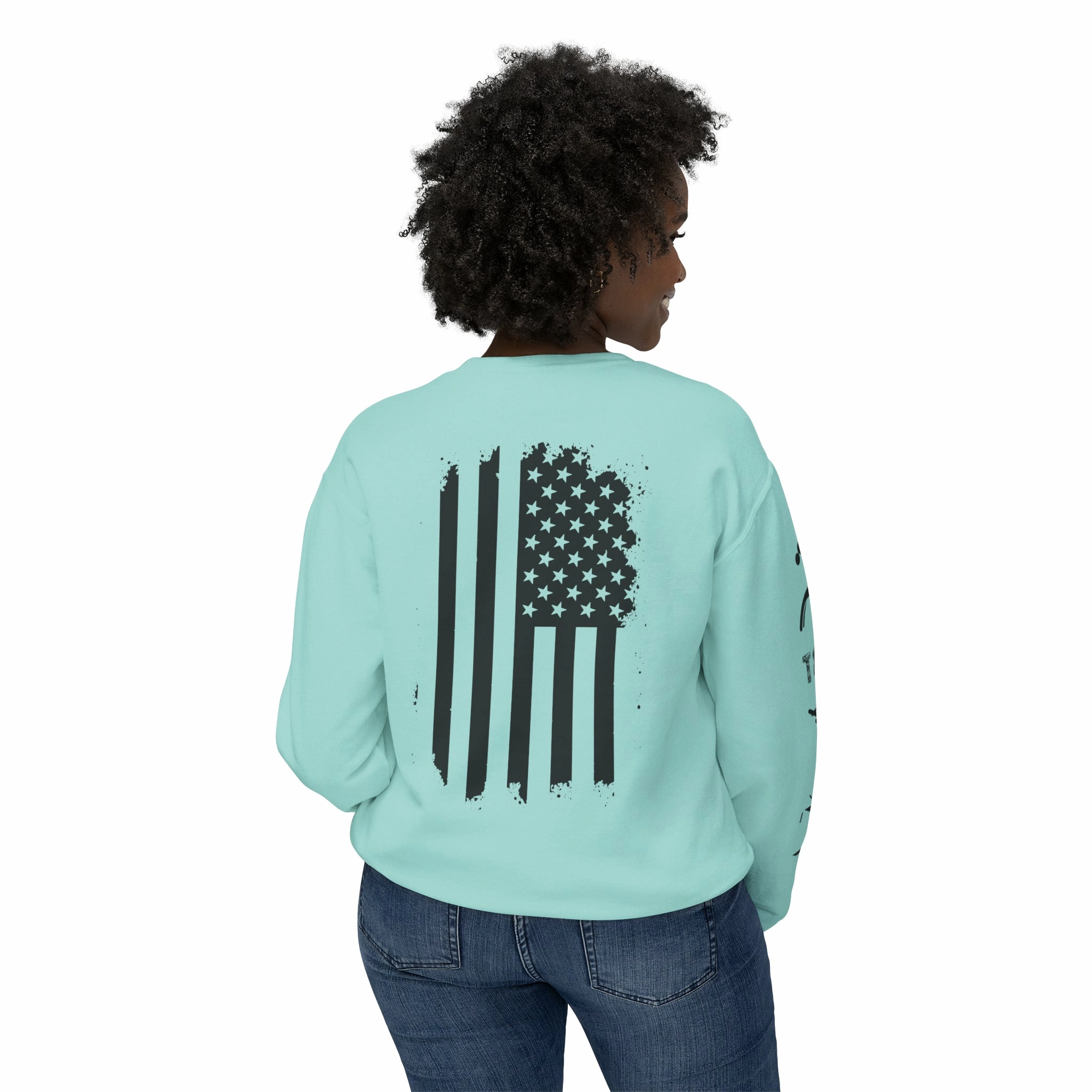 Chalklife - Trampoline & Tumbling Events Unisex Lightweight Crewneck Sweatshirt