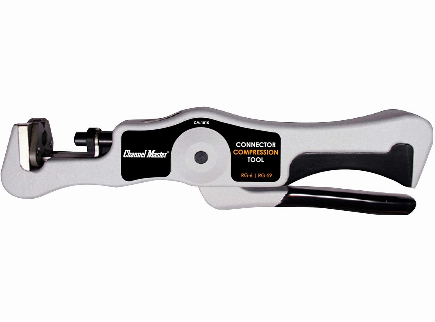 Channel Master Coaxial Connector Installation Kit - Weatherproof Connectors & Installation Tools for Standard, Dual, Tri & Quad Shield Cables, Ideal for Digital HDTV Antenna Installation