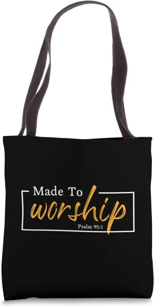 Christian Sayings Jesus Cross Chest Faith Cross Tote Bag