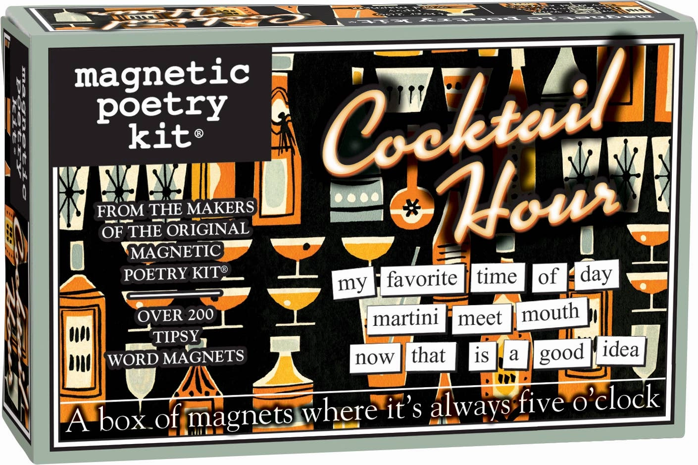 Cocktail Hour Magnetic Poetry