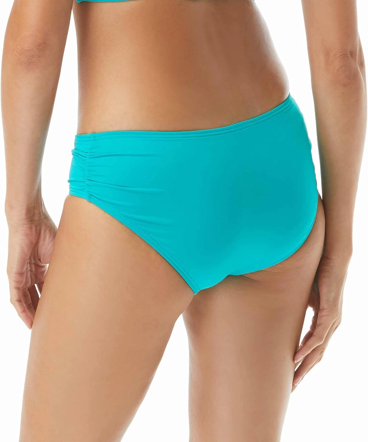 COCO REEF Side Shirred Bikini Swim Bottom — Classic Low Rise Ruched