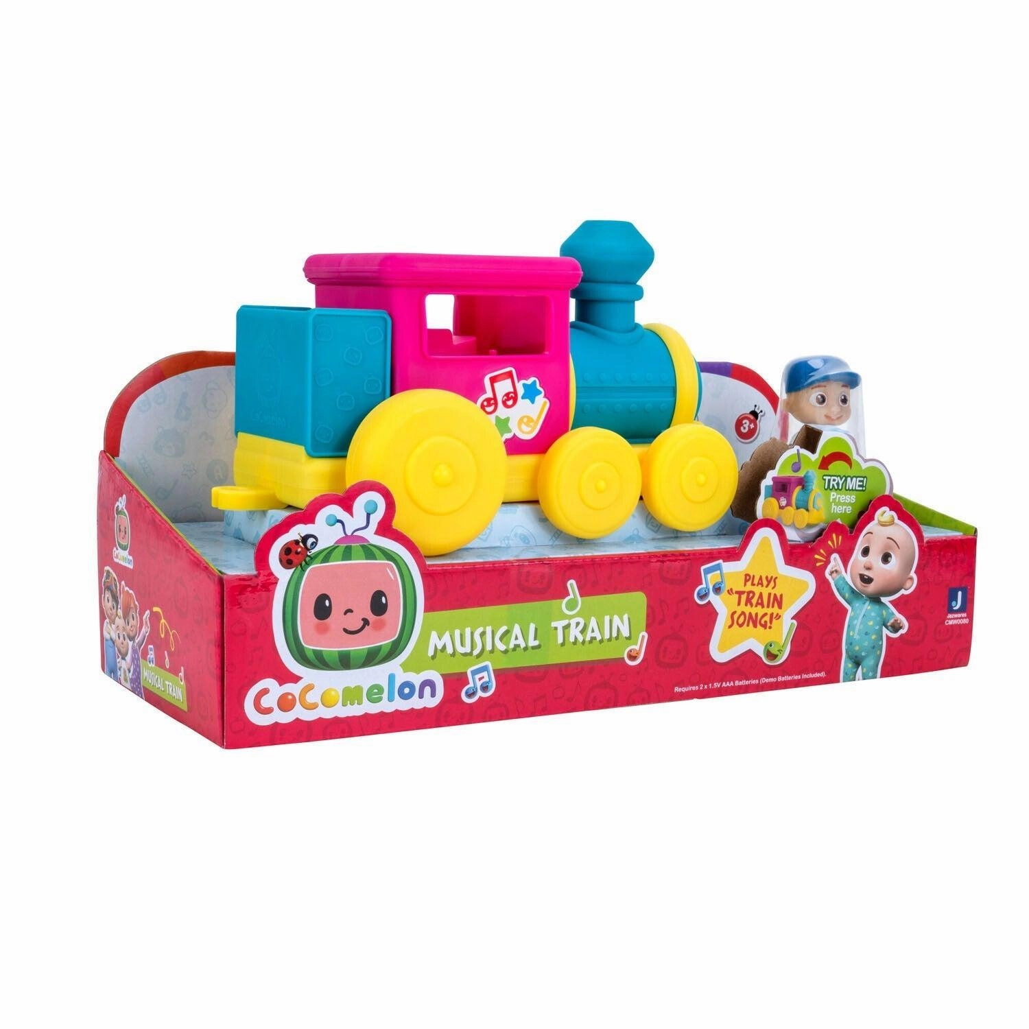 CoComelon Musical Train with JJ Figure
