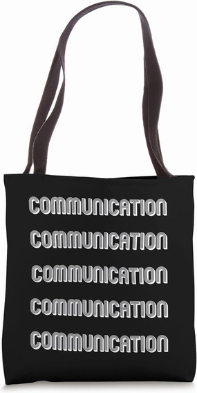 Communication Tote Bag