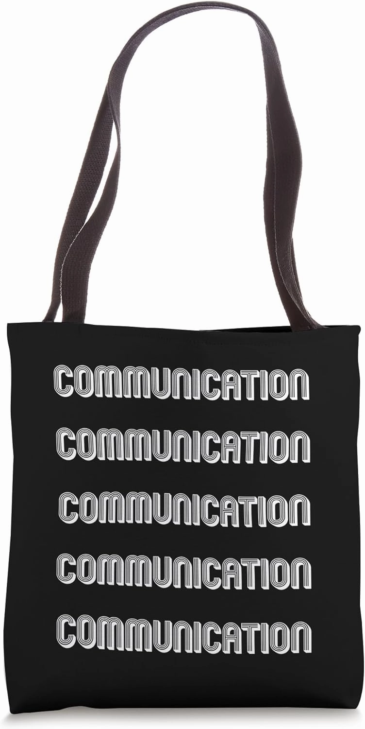 Communication Tote Bag