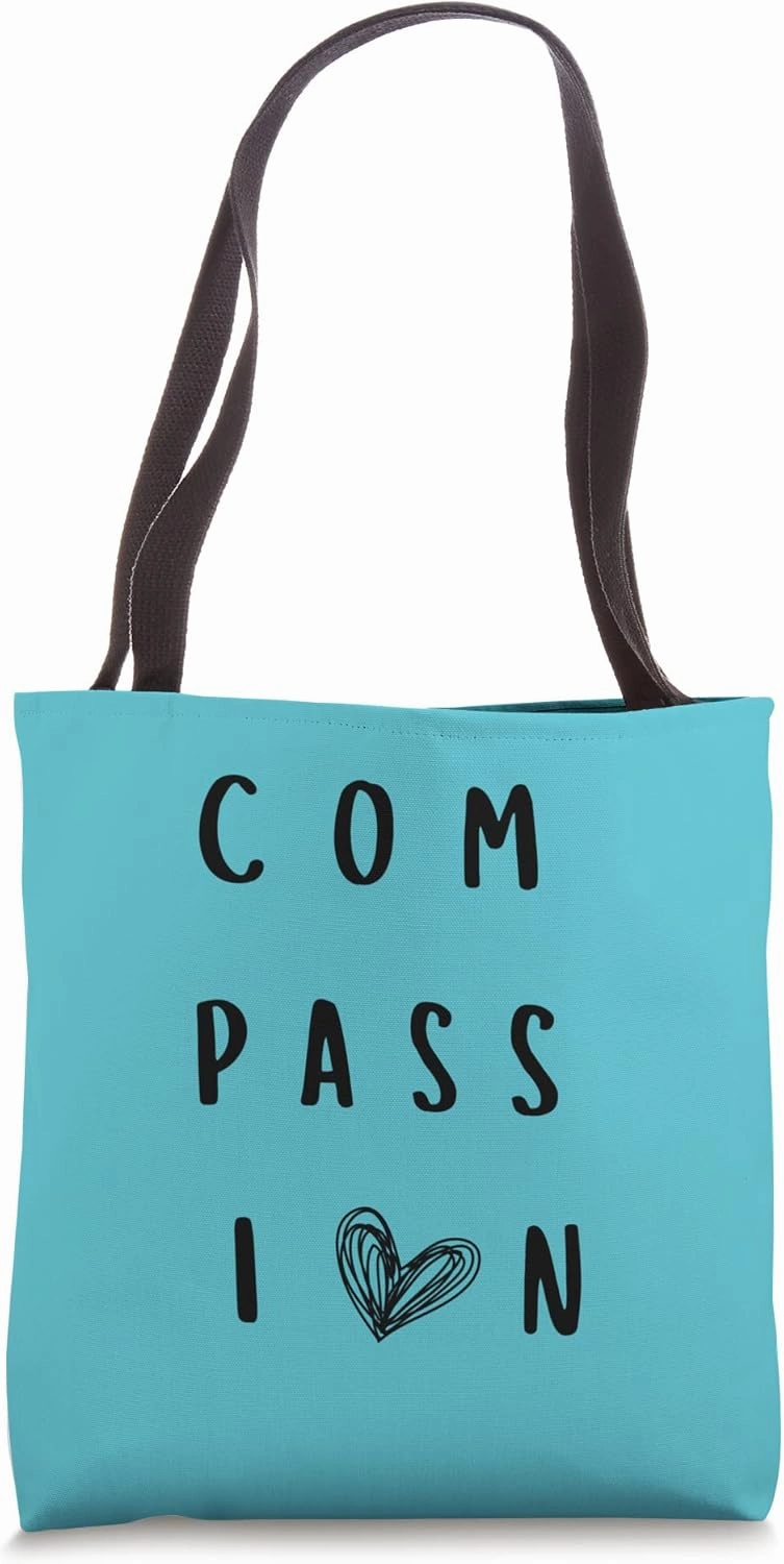 Compassion One Word One Little Word Intention of the Year Tote Bag