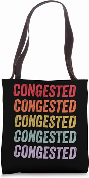 Congested Tote Bag
