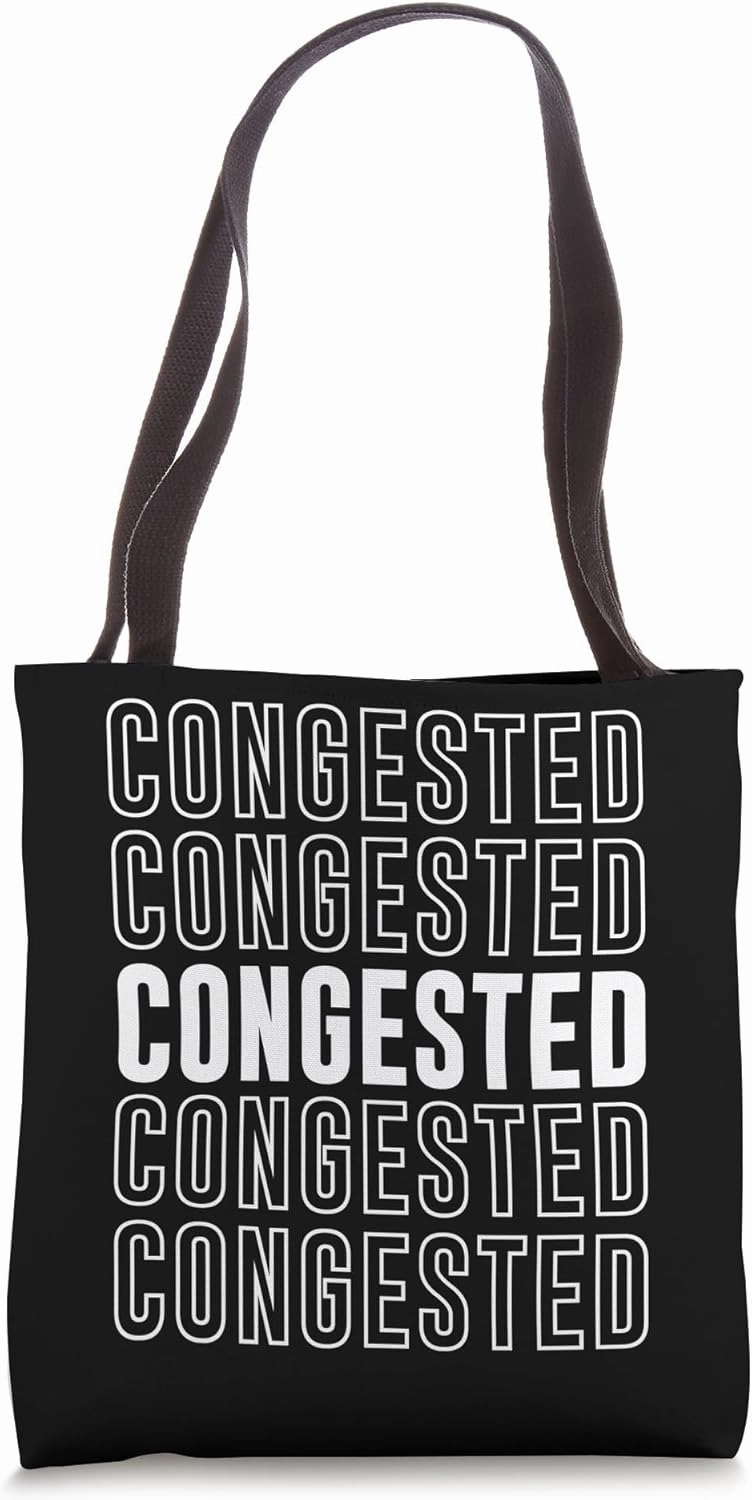 Congested Tote Bag