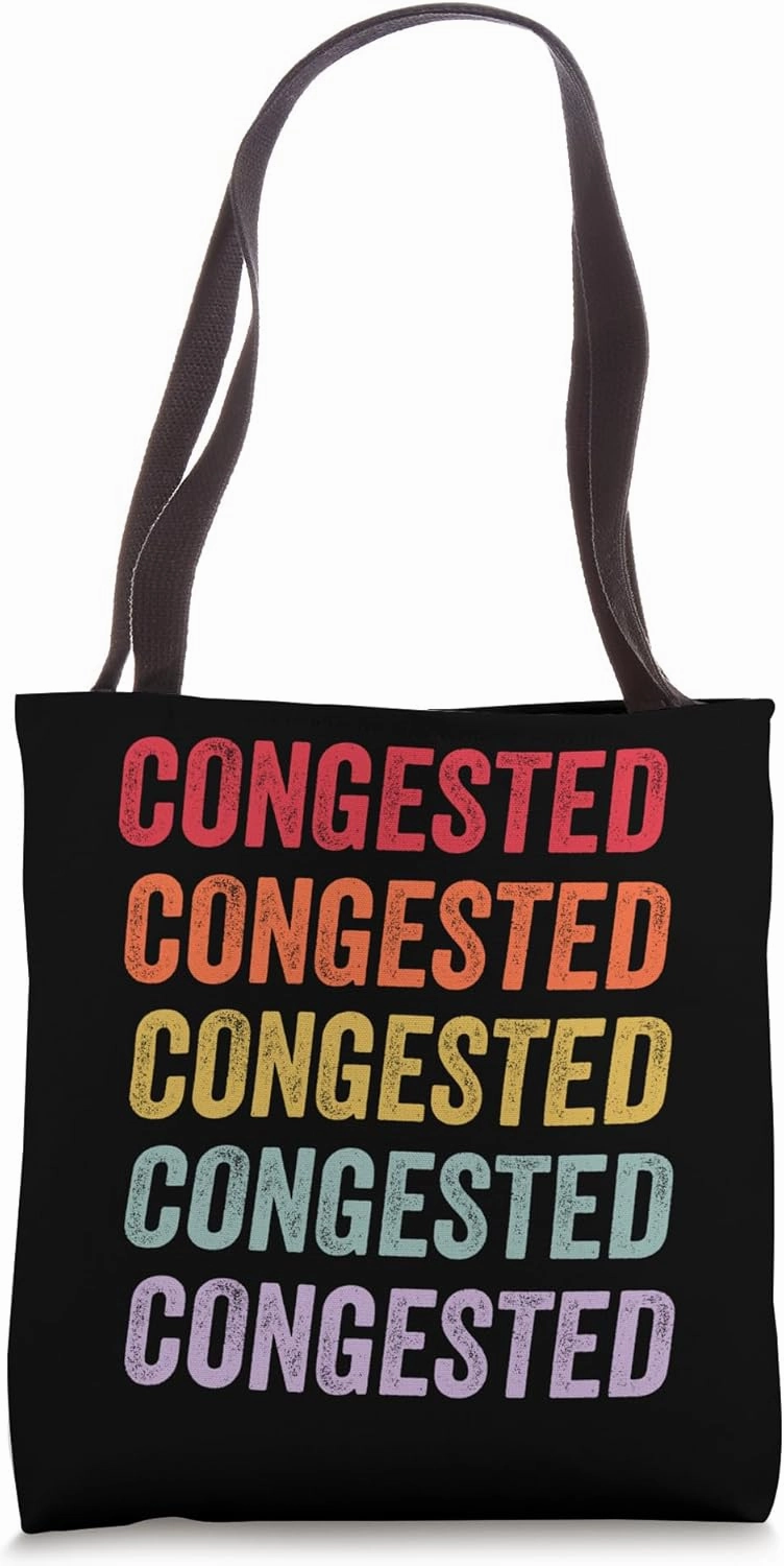 Congested Tote Bag