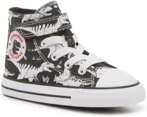 Converse Unisex-Child Chuck Taylor All Star Dino Party Easy on (Infant/Toddler) Sneaker