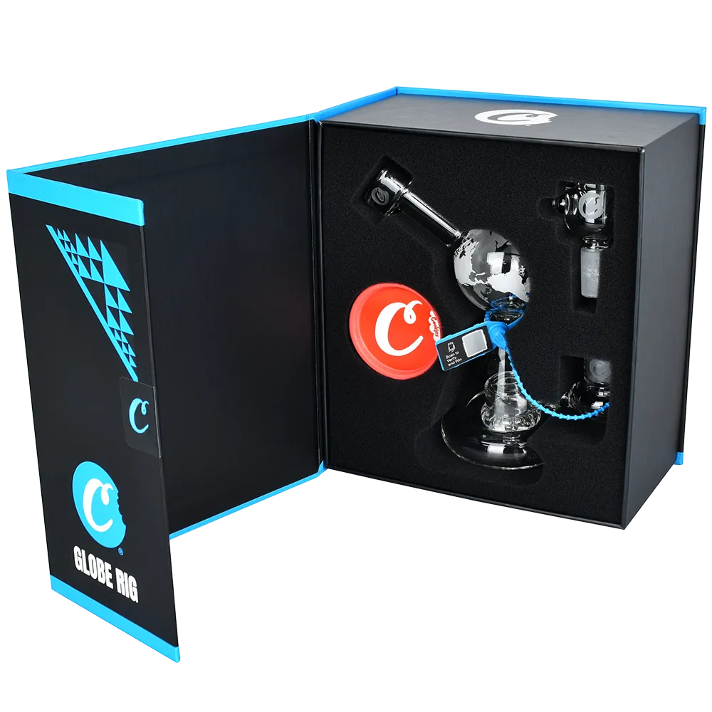 Cookies Globe Bong & Grinder Set
