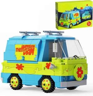 Creative Cartoon Car Building Blocks Sets, 3D Bus Model for Boys and Girls Building Block Car Toys Party Favor for Kids Age 6 7 8 9 10, 320 Pieces