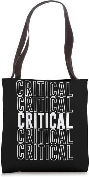 Critical Tote Bag